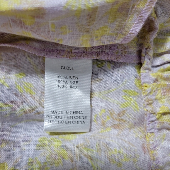 Christy Lynn Lucie falling floral dress in mauve - Picture 3 of 4